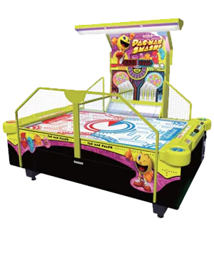 Pac-Man Smash Air Hockey