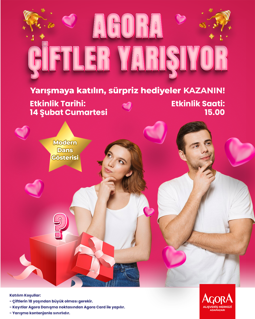 SEVGİLİLER GÜNÜ-ÇİFTLER YARIŞIYOR